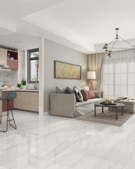 PORCELANATO 61X61 BALI BIANCO DAMME - Foto 1
