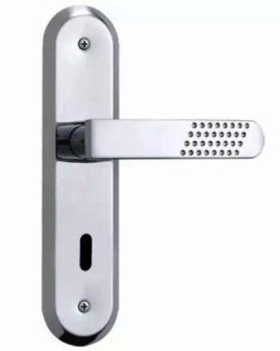 Detalhes do produto Fechadura Inox Acabamento Inox Interna Stam