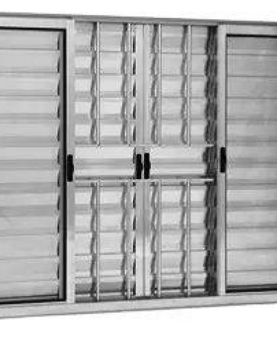 Detalhes do produto Veneziana 6 Folhas Com Grade CMC 