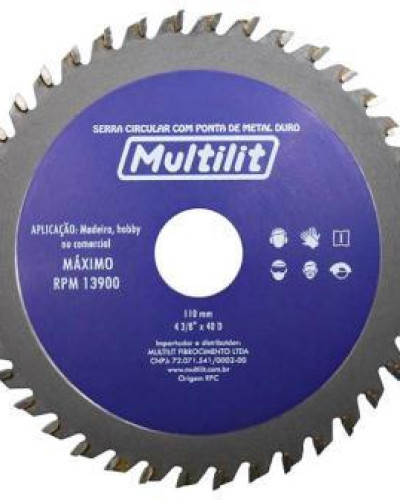 Detalhes do produto Disco Serra Circular 4.3/8X24D 