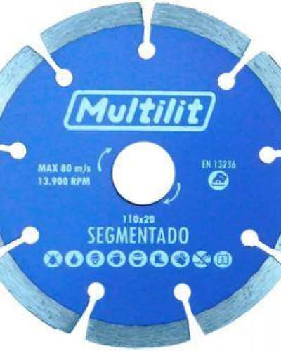 Detalhes do produto Disco Diamantado Segmentado 