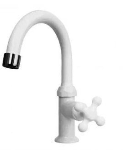 Detalhes do produto Torneira Mesa Bica Banheiro Branco Marujá 