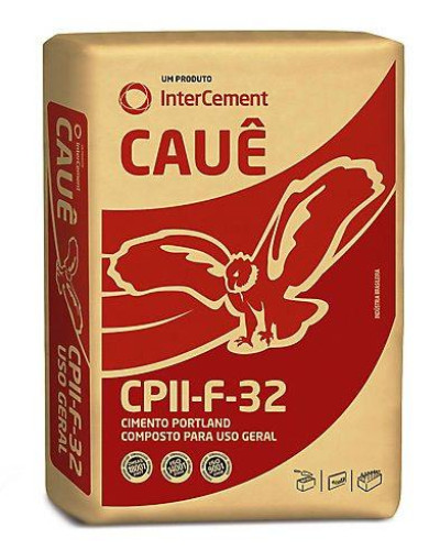 Detalhes do produto Cimento CPII Cauê  50kg