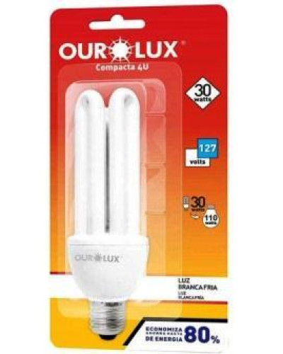 Detalhes do produto Lâmpada eletrônica 4U 30W 6400K 