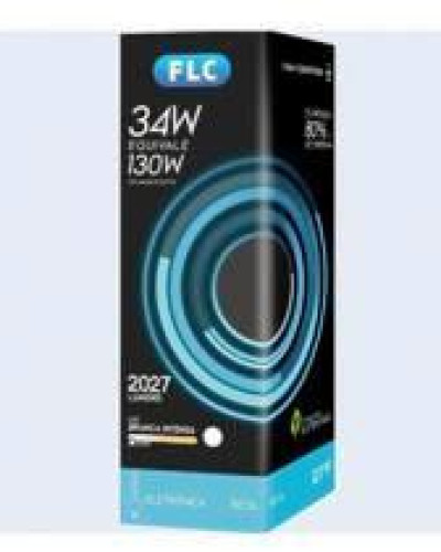 Detalhes do produto Lâmpada Elêtronica 4U 34W Branca