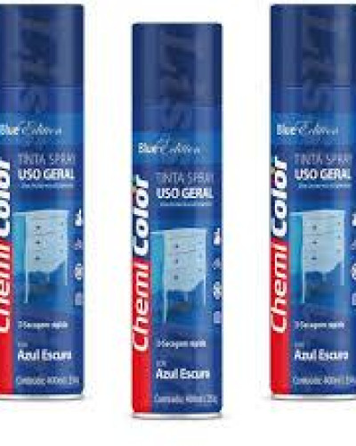 Detalhes do produto Tinta Spray Azul Escuro