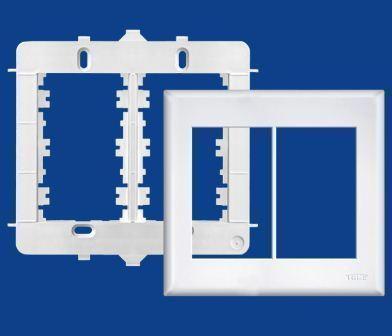 Placa 4x4 6 Modulos C/ Suporte