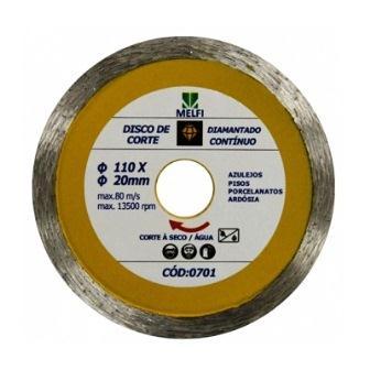 Disco Diamantado Continuo 110X20X10mm
