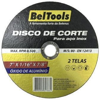 Disco Corte Inox 7X1/16X7/8 