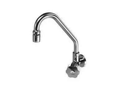 Torneira Bica Móvel Parede Volante 3/4-1/2 