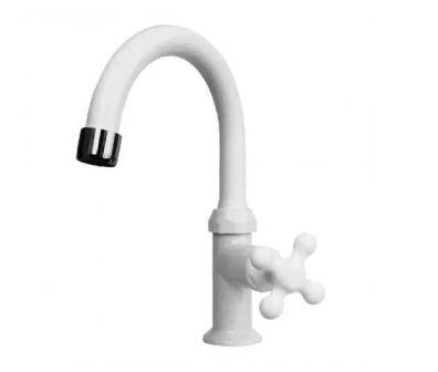 Torneira Mesa Bica Banheiro Branco Marujá 