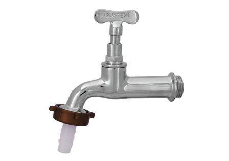 Torneira Jardim Longa 1/2-3/4 Cromada 