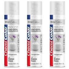 Tinta Spray Branco Fosco