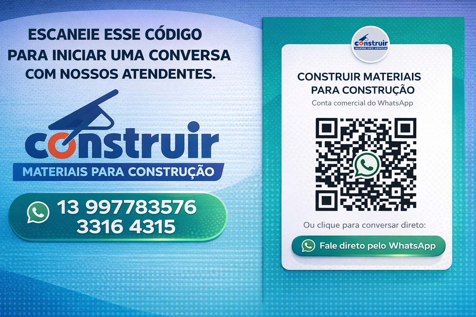 NOSSOS ATENDENTES ESTÃO PRONTOS PARA ATENDER DAS 8:00 ÁS 18:00 DE SEG. A SEX. E DAS 8:00 ÁS 13:00 NO SÁBADO!